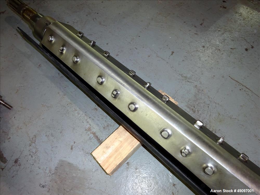 Used APV Crepaco Scrape Surface Heat Exchanger, Model HRT/HD/HEXHD 672