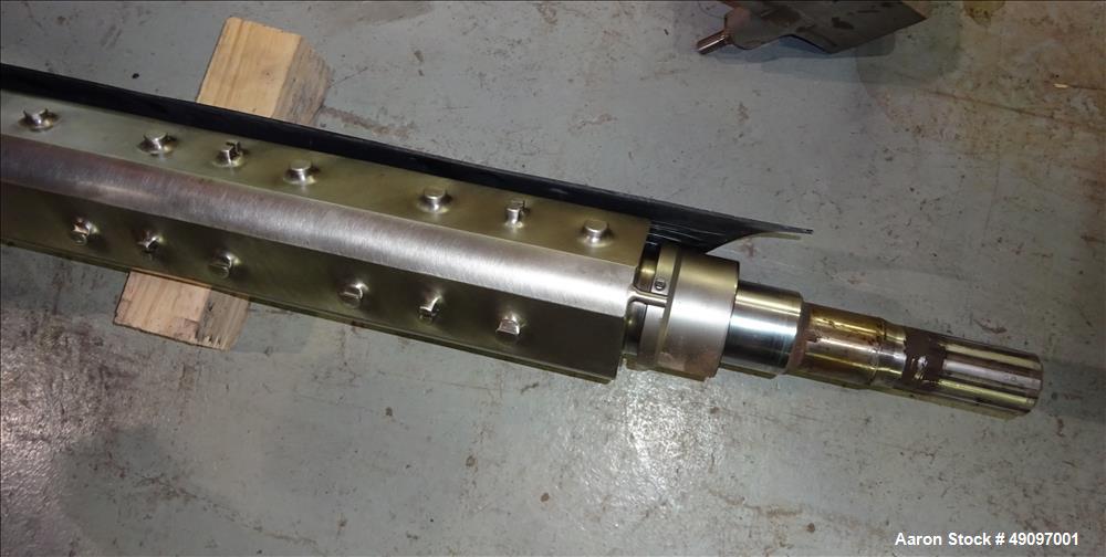 Used APV Crepaco Scrape Surface Heat Exchanger, Model HRT/HD/HEXHD 672