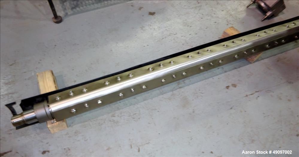 Used APV Crepaco Scrape Surface Heat Exchanger, Model HRT/HD/HEXHD 672