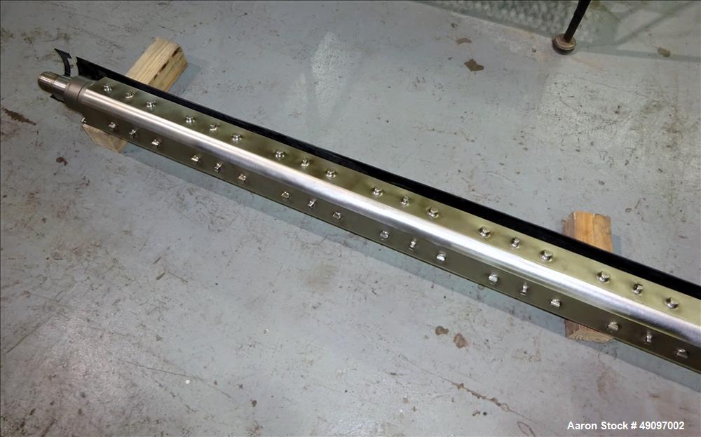 Used APV Crepaco Scrape Surface Heat Exchanger, Model HRT/HD/HEXHD 672