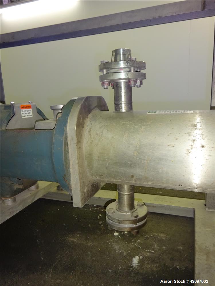 Used APV Crepaco Scrape Surface Heat Exchanger, Model HRT/HD/HEXHD 672