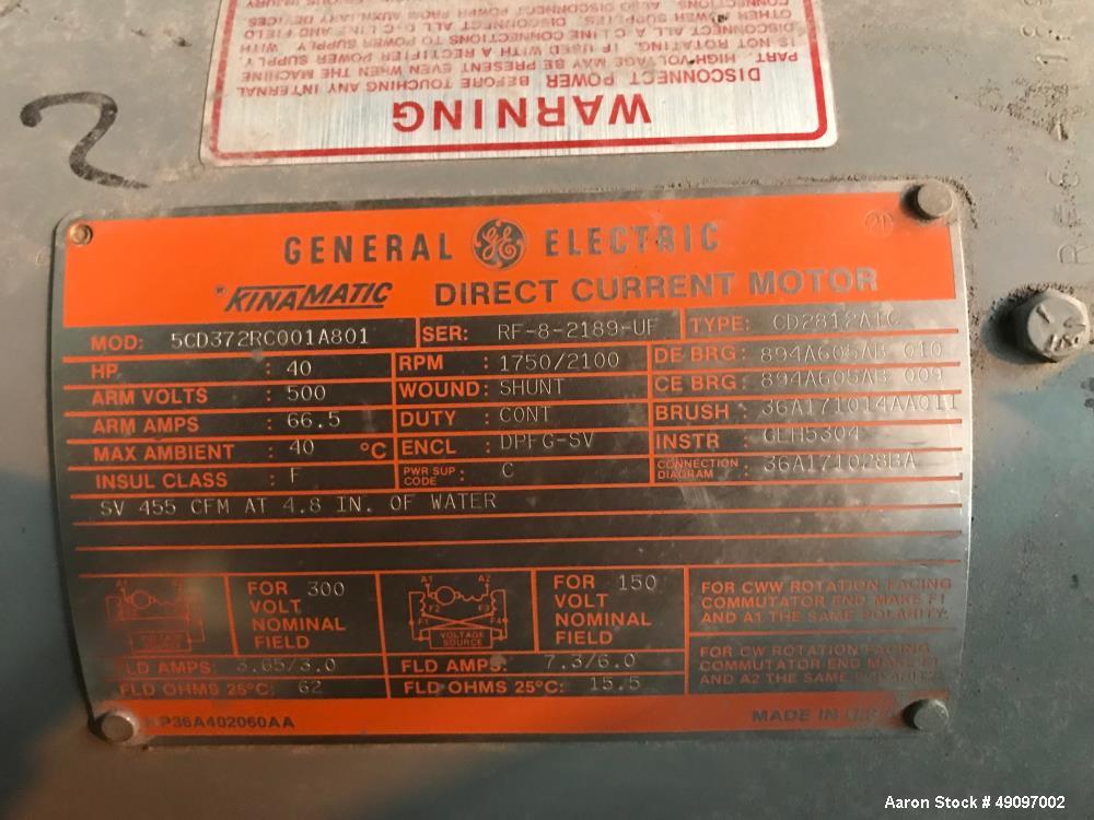 Used APV Crepaco Scrape Surface Heat Exchanger, Model HRT/HD/HEXHD 672