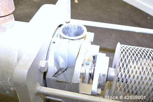 Used APV Scraped Surface Heat Exchanger System, Consisting of: (2) APV scraped surface heat exchangers, model T884SSNN. 14.5 Square feet heating surface per tube, 29 total. 8'' Diameter x 84'' long j...