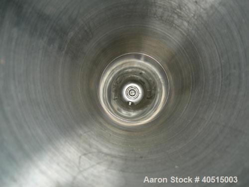 Used APV Vertical Scraped Surface Heat Exchanger System, 316 stainless steel. Consisting of: (2) APV scraped surface heat exchangers, model V884WWNN, 14.5 square feet heating surface per tube, 29 tot...