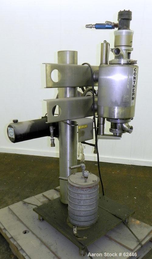 Used Alfa Laval Contherm Scrape Surface Heat Exchanger, Model 6X2