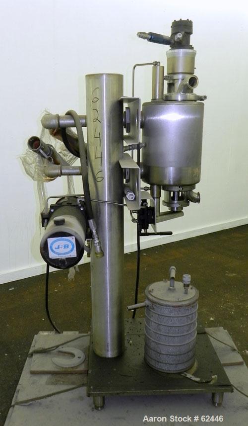 Used Alfa Laval Contherm Scrape Surface Heat Exchanger, Model 6X2