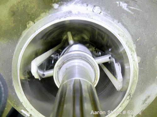 Used Alfa Laval Contherm Scrape Surface Heat Exchanger, Model 6X2