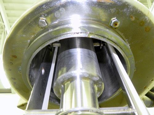 Used Alfa Laval Contherm Scrape Surface Heat Exchanger, Model 6X2