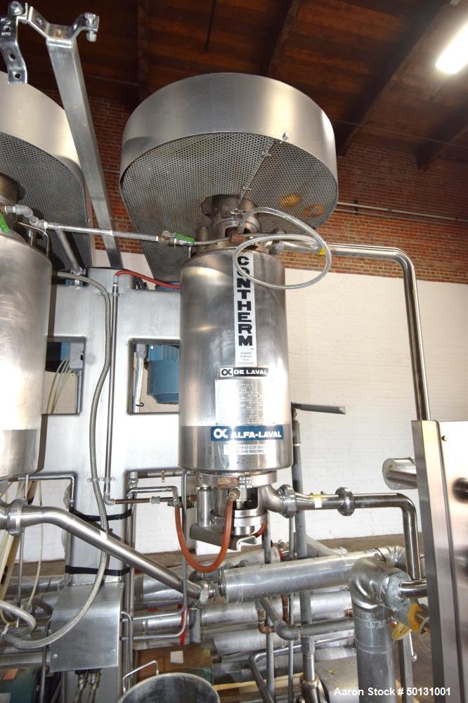 Industrial Used - Alfa Laval Viscolab Scraped Surface Heat Exchanger System
