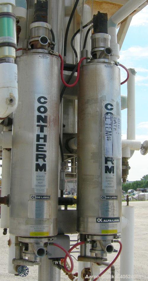 Used Alfa Laval Contherm Scraped Surface Heat Exchanger