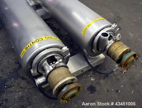 Used Stainless Steel Alfa Laval Contherm Scraped Surface Heat Exchange