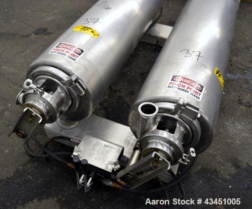 Used Stainless Steel Alfa Laval Contherm Scraped Surface Heat Exchange
