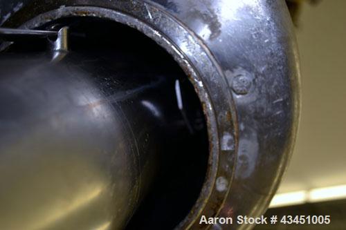 Used Stainless Steel Alfa Laval Contherm Scraped Surface Heat Exchange