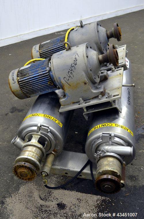 Used Stainless Steel Alfa Laval Contherm Scraped Surface Heat Exchanger