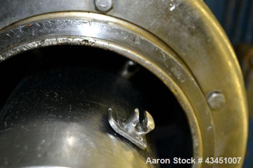 Used Stainless Steel Alfa Laval Contherm Scraped Surface Heat Exchanger