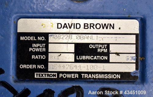 Used Stainless Steel Alfa Laval Contherm Scraped Surface Heat Exchanger