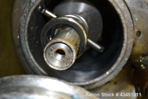 Used Stainless Steel Alfa Laval Contherm Scraped Surface Heat Exchanger