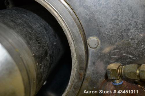 Used Stainless Steel Alfa Laval Contherm Scraped Surface Heat Exchanger