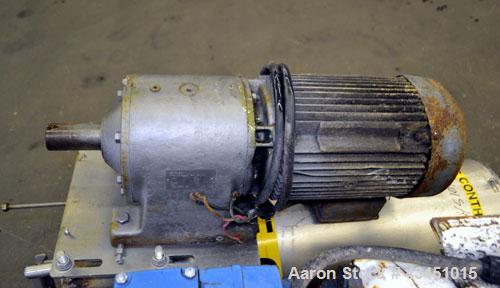 Used Stainless Steel Alfa Laval Contherm Scraped Surface Heat Exchanger