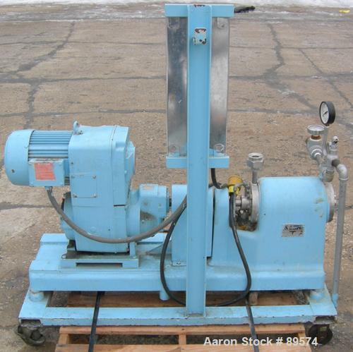 Used Stainless Steel Chemetron Votator Scraped Surface Heat Exchanger, (.7) Squ