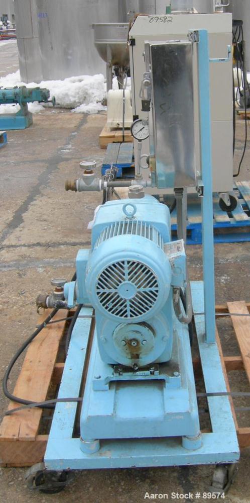 Used Stainless Steel Chemetron Votator Scraped Surface Heat Exchanger, (.7) Squ