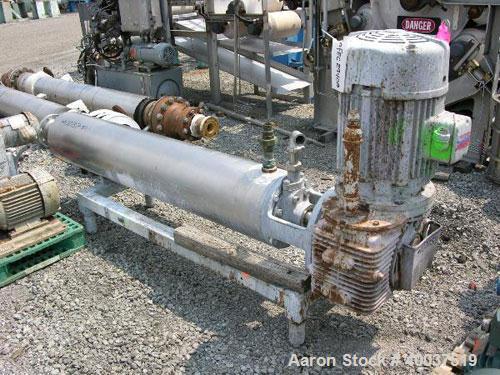 Used Stainless Steel Chemetron Scraped Surface Heat Exchange