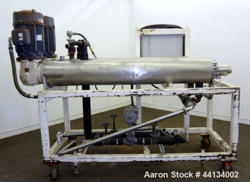 Used Stainless Steel Chemetron Votator Scraped Surface Heat Exchange