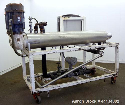 Used Stainless Steel Chemetron Votator Scraped Surface Heat Exchange