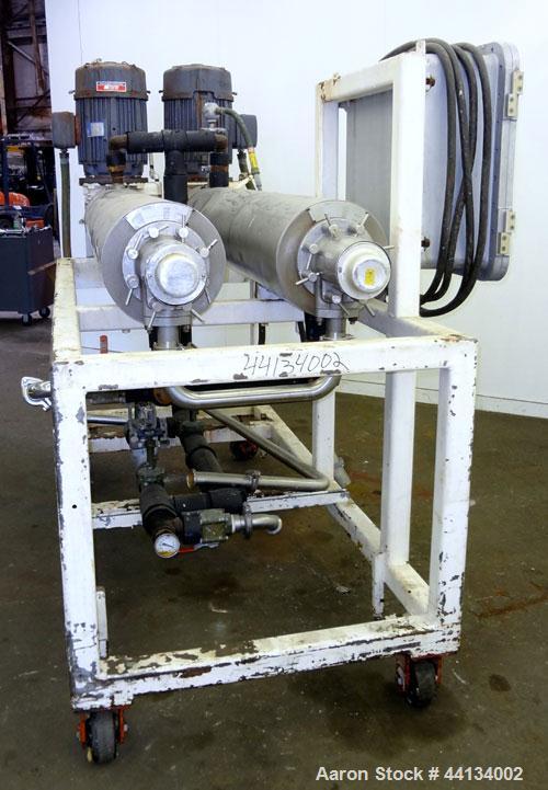 Used Stainless Steel Chemetron Votator Scraped Surface Heat Exchange