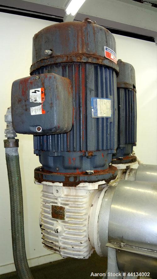 Used Stainless Steel Chemetron Votator Scraped Surface Heat Exchange