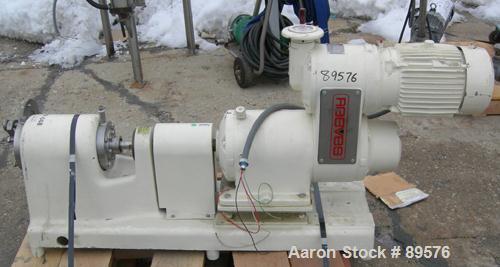 Used: Stainless Steel Cherry Burrell Votator scraped surface heat exchanger. .7