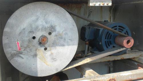 Used Cherry Burrell Thermutator Scraped Surface Heat Exchanger, Model 672L, 316 stainless steel. Approximately 18 square feet ( 9 square feet per tube). (2) 6" Diameter x 72" long jacketed horizontal...