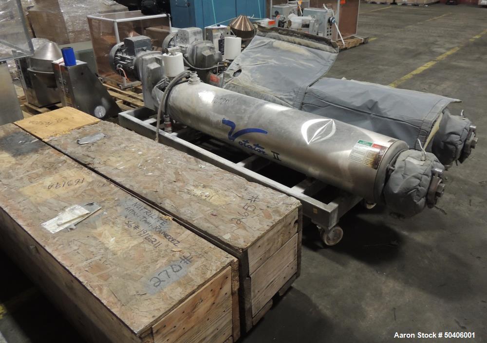Used Cherry Burrell Votator II Horizontal 6x72 Scraped Surface Heat Exchanger