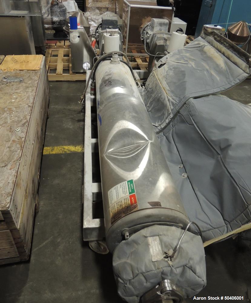 Used Cherry Burrell Votator II Horizontal 6x72 Scraped Surface Heat Exchanger