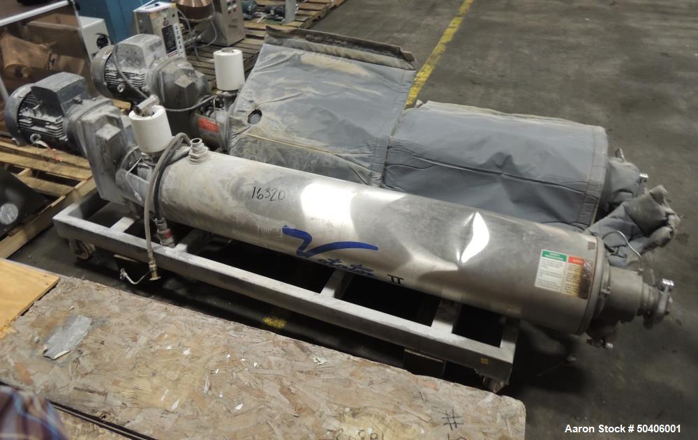 Used Cherry Burrell Votator II Horizontal 6x72 Scraped Surface Heat Exchanger