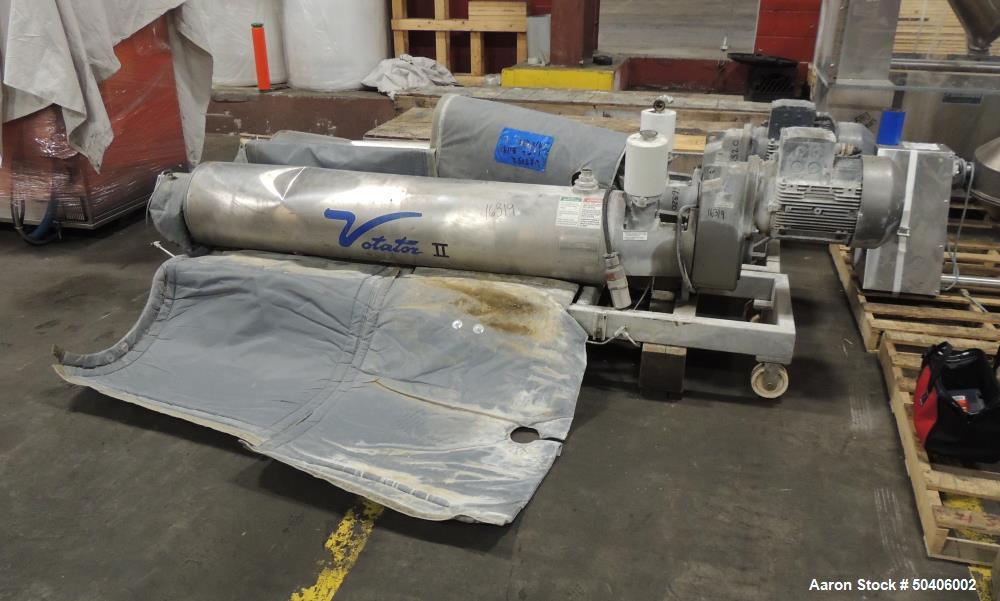 Used Cherry Burrell Votator II Scraped Surface Heat Exchanger