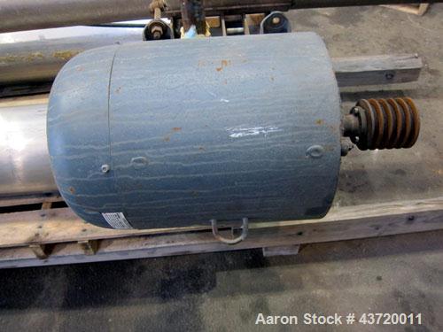 Used Delaval Contherm Scraped Surface Heat Exchanger, Type HC,SPN