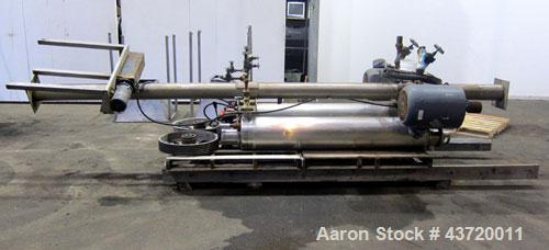 Used Delaval Contherm Scraped Surface Heat Exchanger, Type HC,SPN