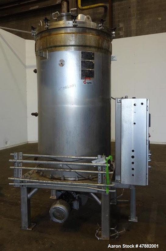 Used GPE Groen DR Series Scraped Surface Heat Exchanger Evaporator, Model DR-36