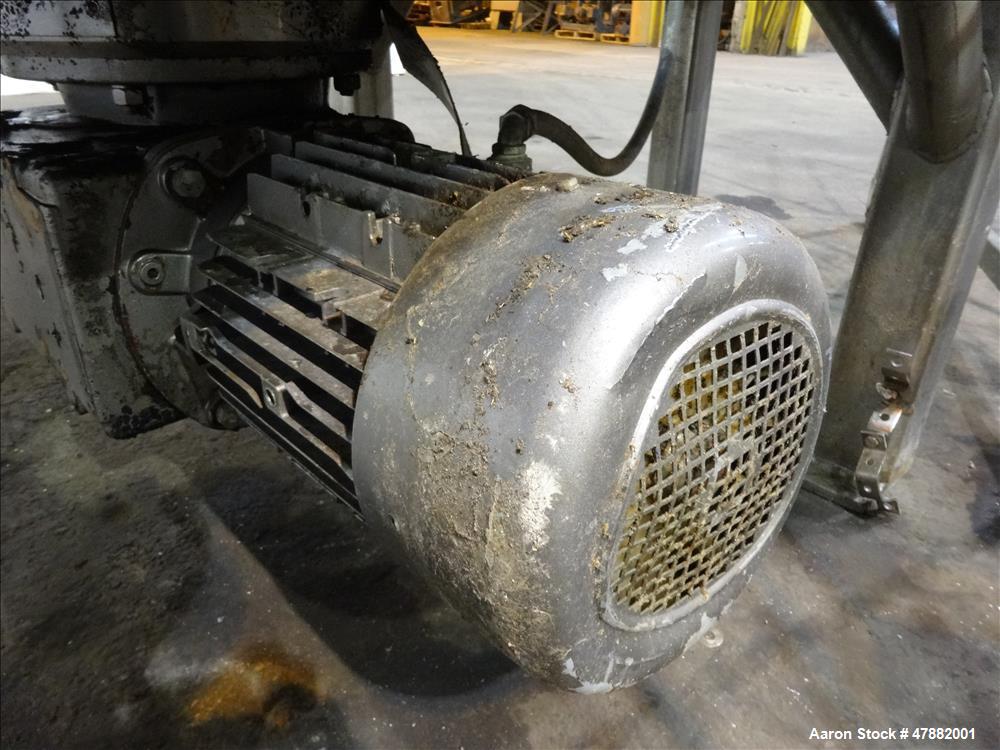 Used GPE Groen DR Series Scraped Surface Heat Exchanger Evaporator, Model DR-36
