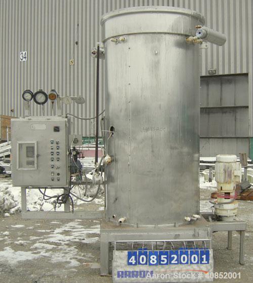 Used Groen DR Series Scraped Surface Heat Exchanger/Evaporator. Approximately 150 square feet, 4000 pound an hour capacity, model DR-4284, 316L stainless steel. The Groen DR Series Scraped Surface He...