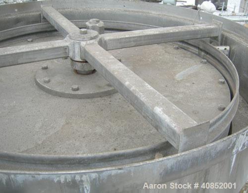 Used Groen DR Series Scraped Surface Heat Exchanger/Evaporator. Approximately 150 square feet, 4000 pound an hour capacity, model DR-4284, 316L stainless steel. The Groen DR Series Scraped Surface He...