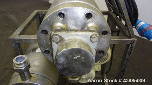 Used Stainless Steel Twin Tube Scraped Surface Heat Exchanger