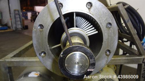 Used Stainless Steel Twin Tube Scraped Surface Heat Exchanger