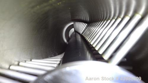Used Stainless Steel Twin Tube Scraped Surface Heat Exchanger
