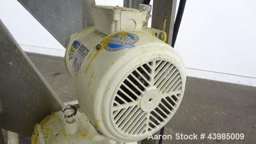 Used Stainless Steel Twin Tube Scraped Surface Heat Exchanger