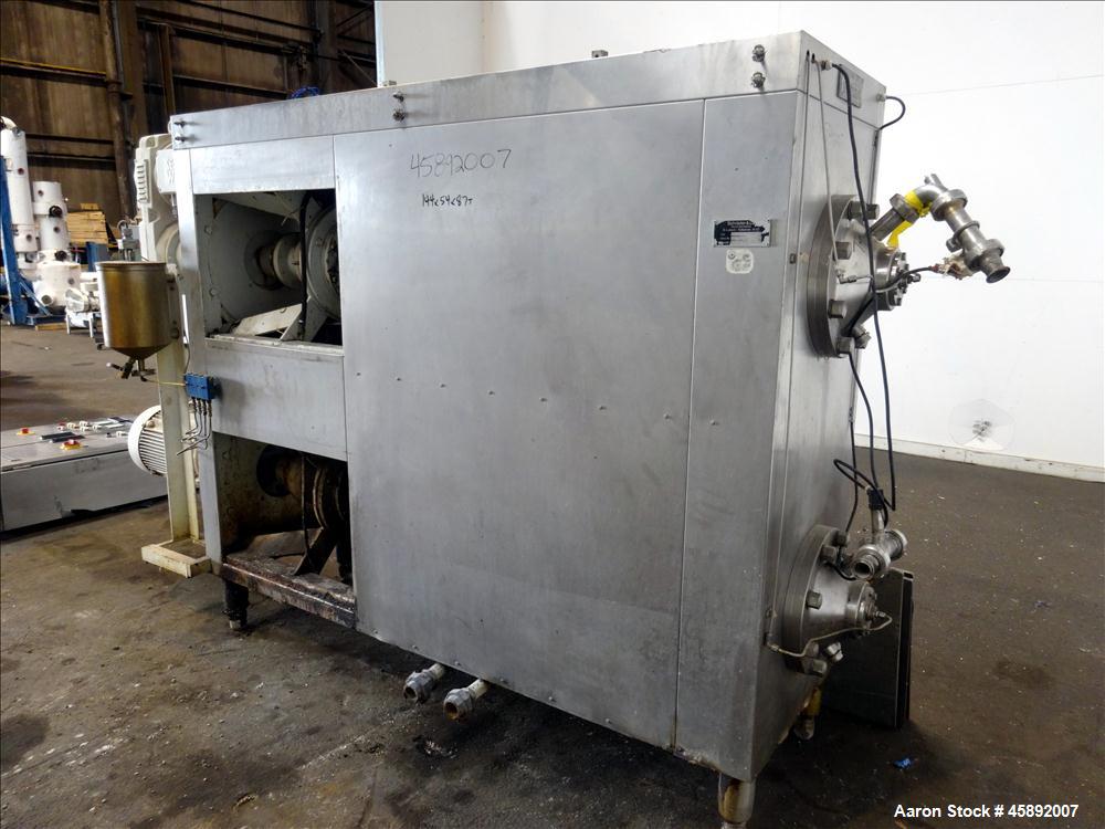 Used Schroder Kombinator Twin Tube Horizontal Cold Extruder