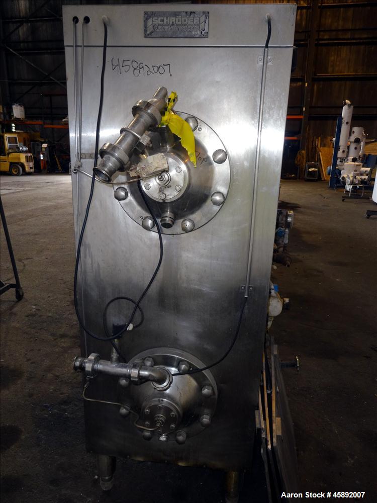 Used Schroder Kombinator Twin Tube Horizontal Cold Extruder