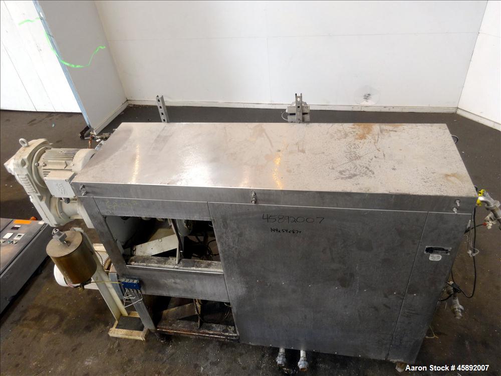 Used Schroder Kombinator Twin Tube Horizontal Cold Extruder