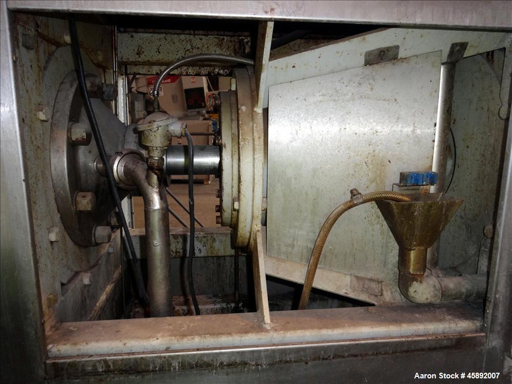 Used Schroder Kombinator Twin Tube Horizontal Cold Extruder